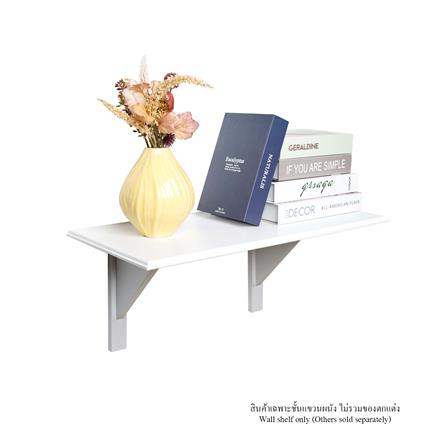 ชั้นแขวนผนัง FASTTECT WS3060+LS2240-WHITE 60 ซม. สีขาว