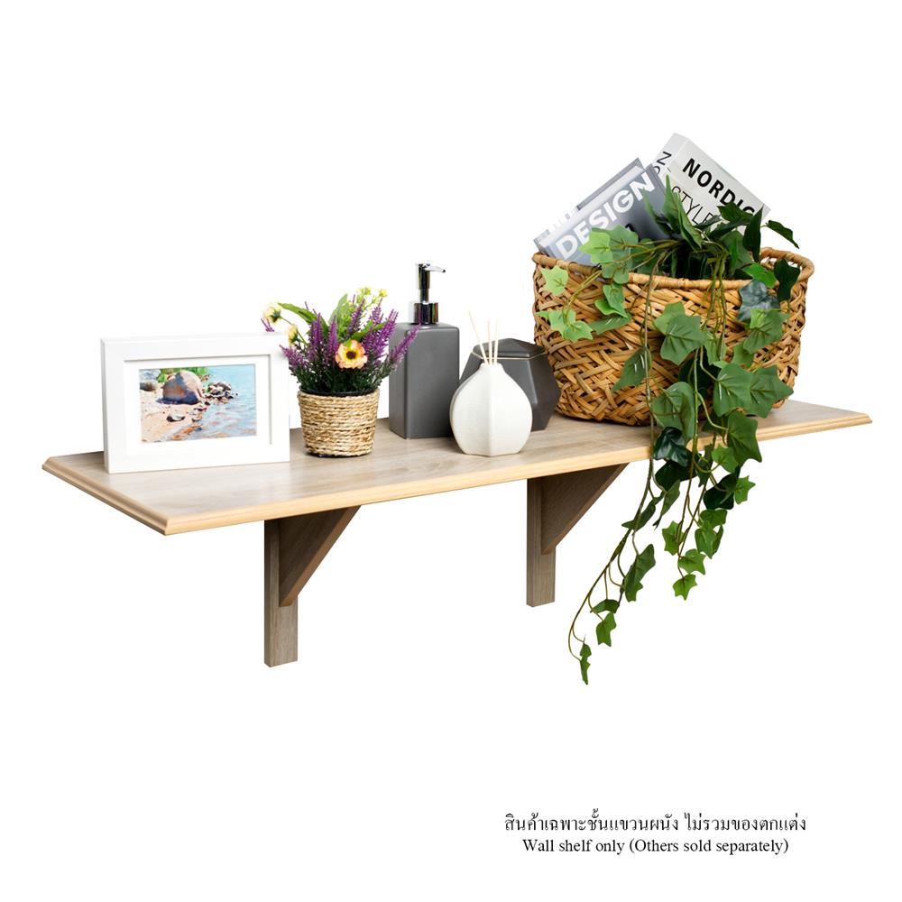 ชั้นแขวนผนัง FASTTECT WS3090+LS2240-WHMALT 90 ซม. สีไวท์มอลต์