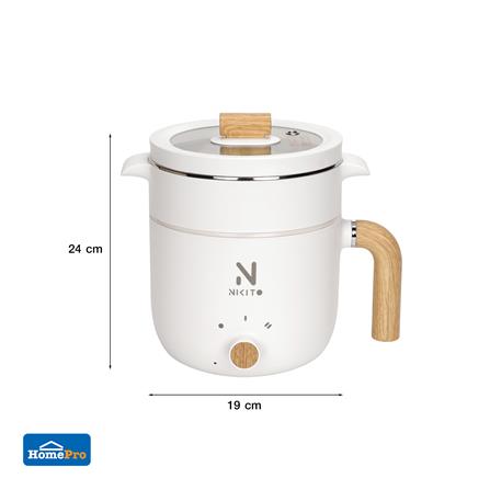 หม้ออเนกประสงค์ NIKITO DFZW-3009 สีขาว 1.50 ลิตร_7