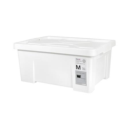 กล่องเก็บของ STACKO MONO A4J 28.6x38.5x17.2 ซม. สีขาว