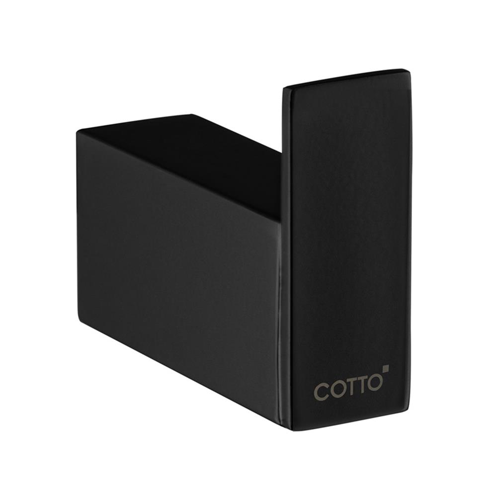 ขอแขวนผ้า COTTO CT0271BL(HM) สีดำ