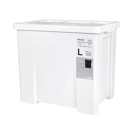 กล่องเก็บของ STACKO MONO A4 28.6x38.5x33 ซม. สีขาว_1