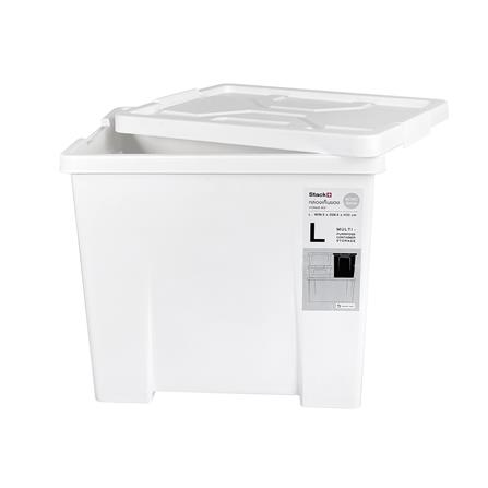 กล่องเก็บของ STACKO MONO A4 28.6x38.5x33 ซม. สีขาว_3