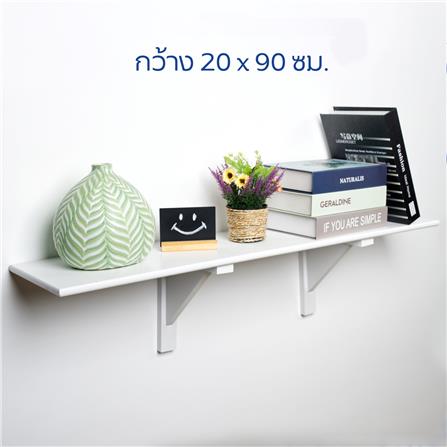 ชั้นแขวนผนัง FASTTECT WR2090+LS2190-TARO 90 ซม. สีเผือก_6