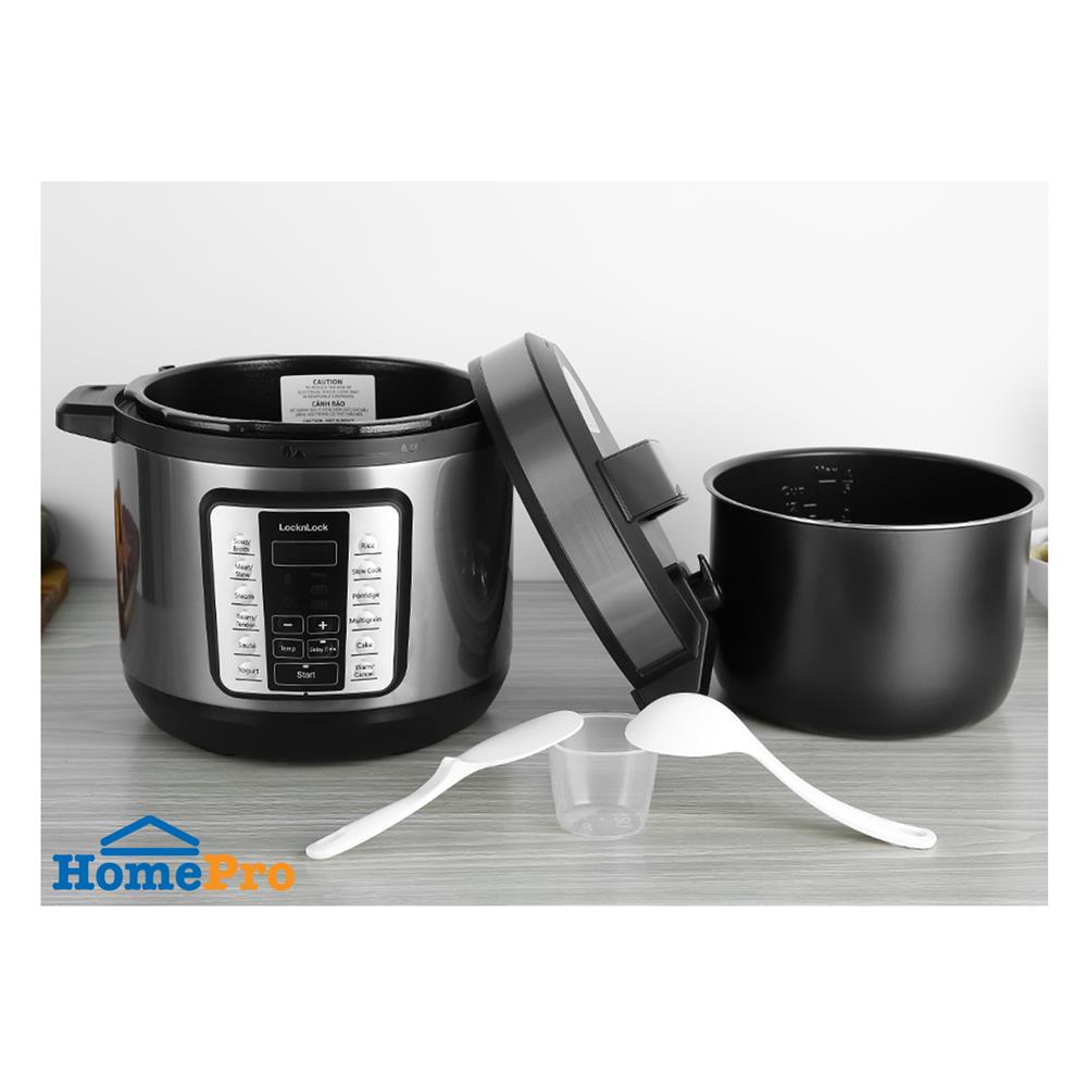 หม้อหุงข้าว DIGITAL LOCKNLOCK EJP666SLV