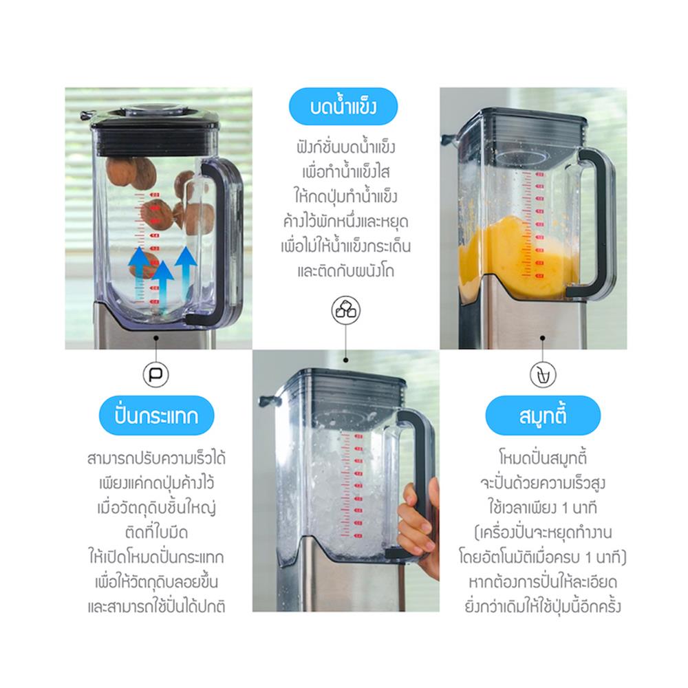 เครื่องปั่นน้ำผลไม้ LOCKnLOCK EJM476SLV