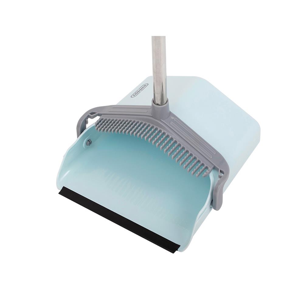 ชุดไม้กวาดพร้อมที่โกยผง LOCKNLOCK ETM976 สีฟ้า