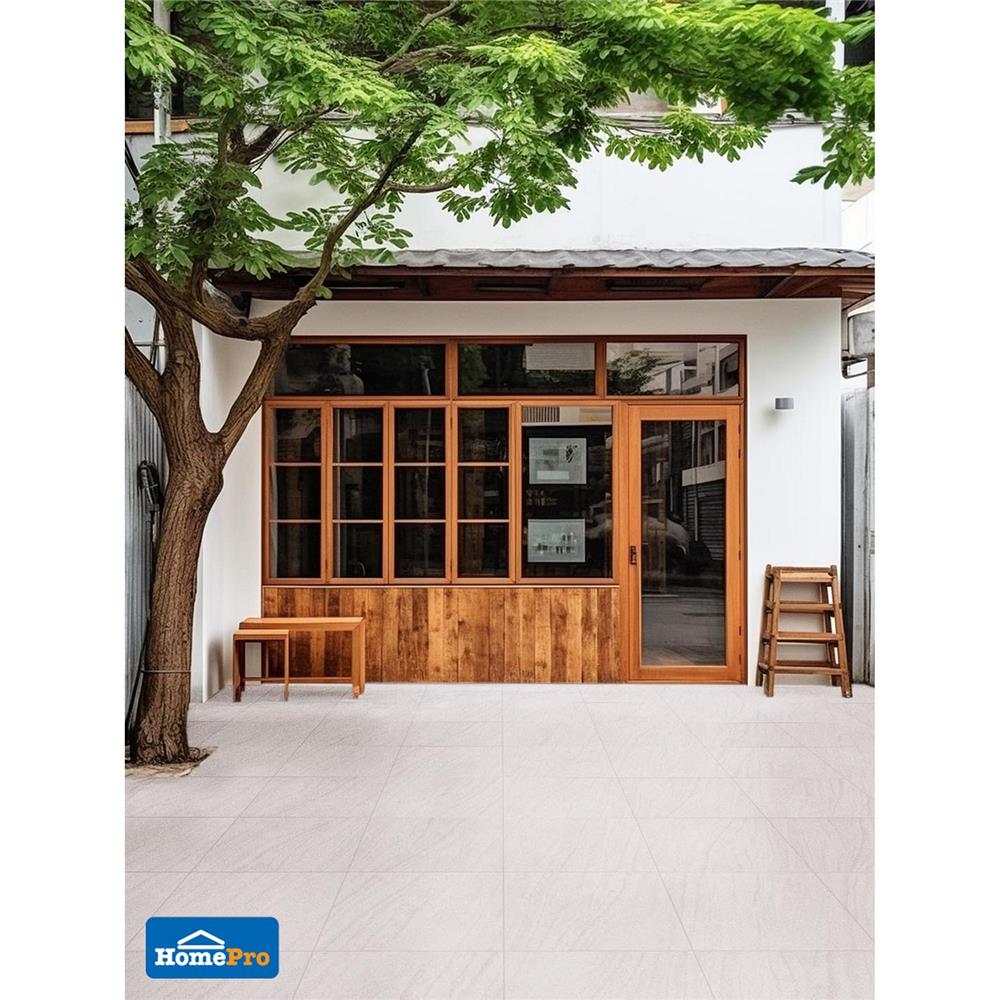 กระเบื้องพื้นพอร์ซเลน  40x40 ซม. CERGRES ดามาร่า เทาอ่อน A 0.96 ตร.ม.