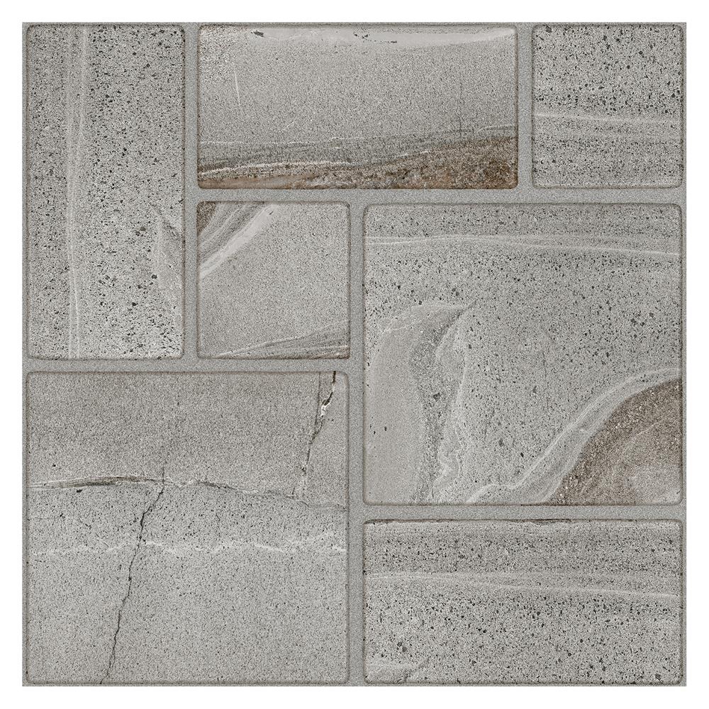 กระเบื้องพื้น 16x16 นิ้ว DURAGRES โบนิโต้ เทา A 0.96 ตร.ม.