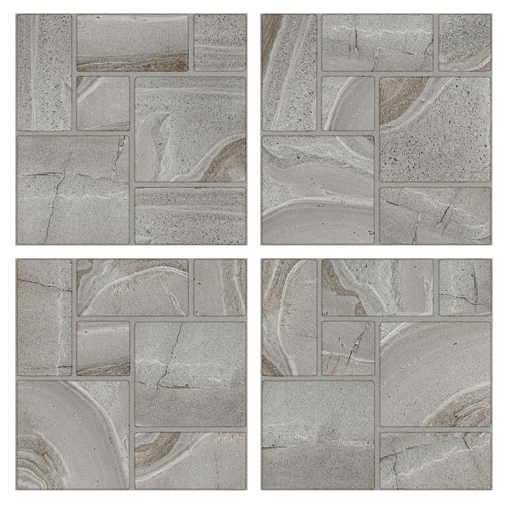 กระเบื้องพื้น 16x16 นิ้ว DURAGRES โบนิโต้ เทา A 0.96 ตร.ม.