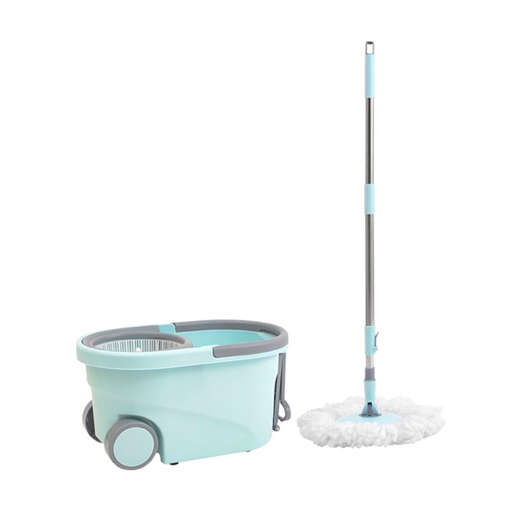 ชุดอุปกรณ์ถังปั่นพร้อมไม้ม็อบ LOCKnLOCK ETM971 สีฟ้า