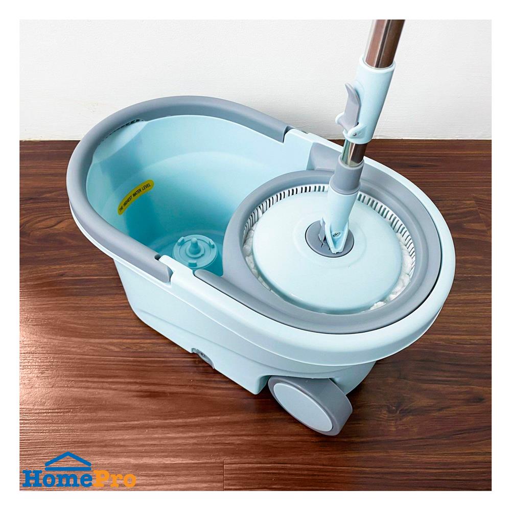 ชุดอุปกรณ์ถังปั่นพร้อมไม้ม็อบ LOCKnLOCK ETM971 สีฟ้า