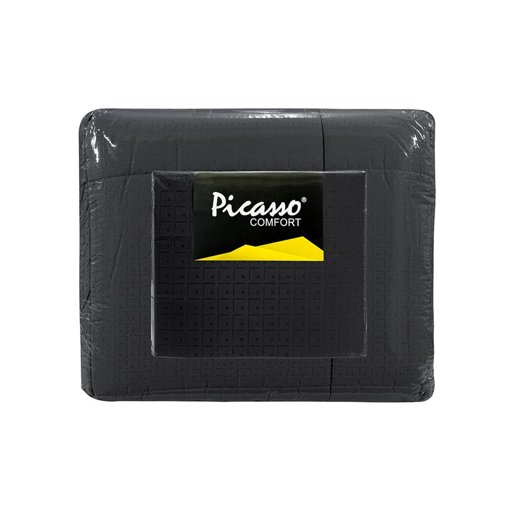 ชุดผ้าปูที่นอน 6 ฟุต 6 ชิ้น PICASSO CLASSIC STYLE สี FIRA DARKGREY