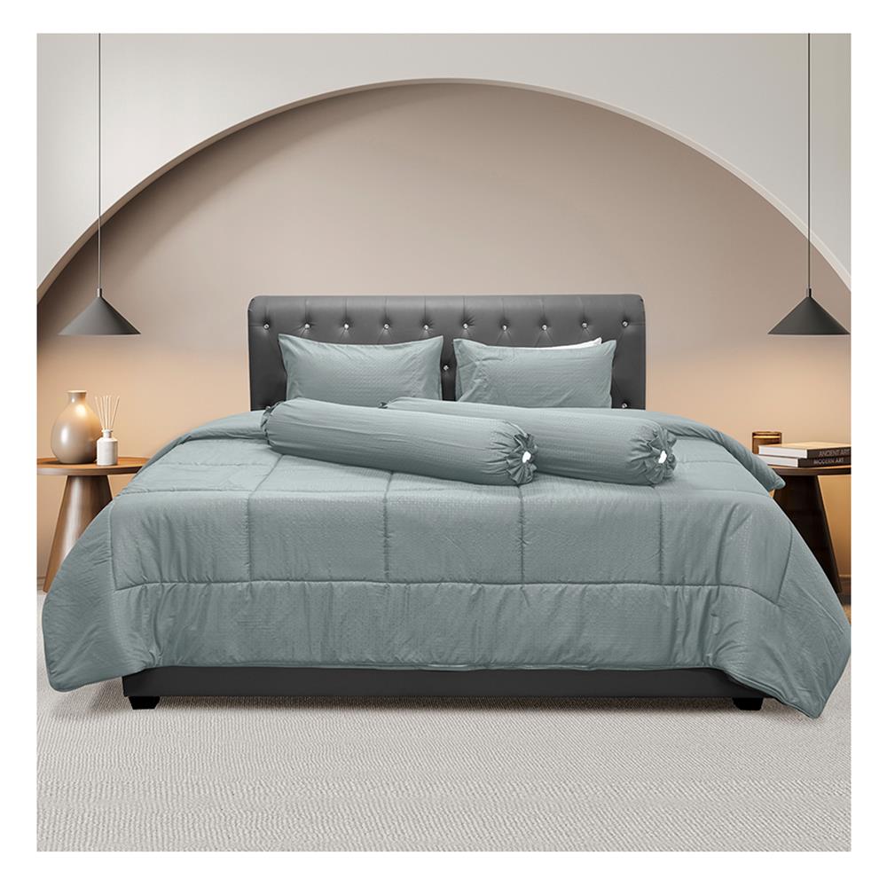 ชุดผ้าปูที่นอน 6 ฟุต 6 ชิ้น PICASSO CLASSIC STYLE สี FIRA GREY