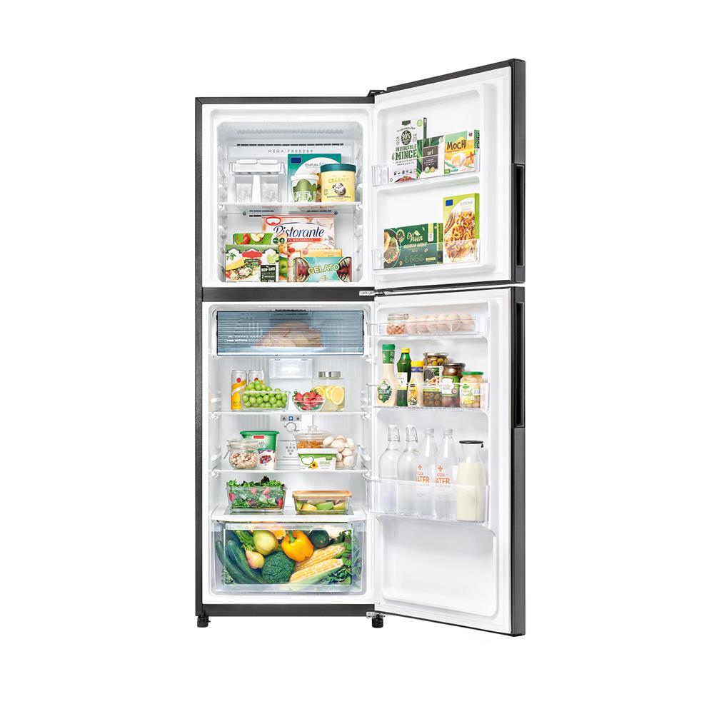 ตู้เย็น 2 ประตู SHARP SJ-XP330TP-DK 11.7 คิว สีเงินเข้ม อินเวอร์เตอร์