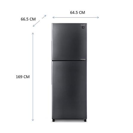 ตู้เย็น 2 ประตู SHARP SJ-XP330TP-DK 11.7 คิว สีเงินเข้ม อินเวอร์เตอร์_9