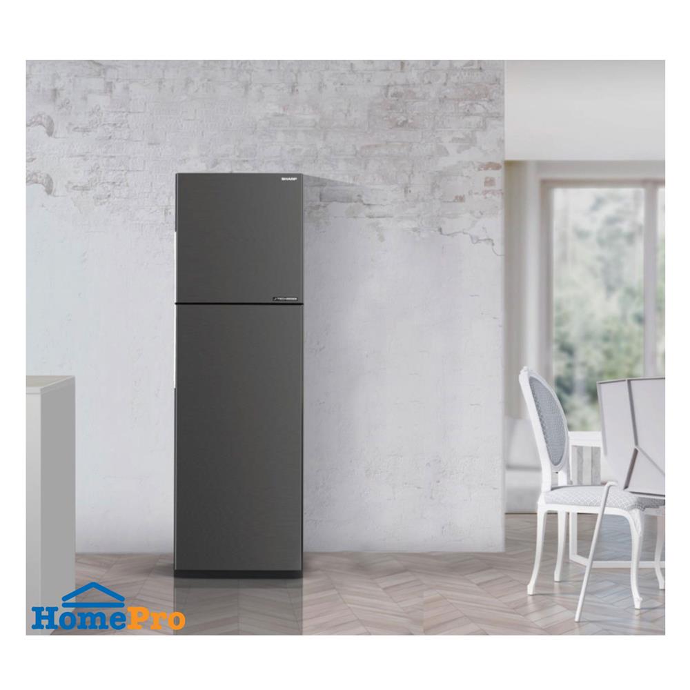 ตู้เย็น 2 ประตู SHARP SJ-XP230T-DK 7.9 คิว สีเงินเข้ม