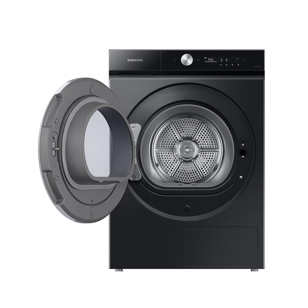 เครื่องอบผ้าฝาหน้า SAMSUNG DV17B9750CV/ST 17 กก. HEAT PUMP สีดำคาเวียร์