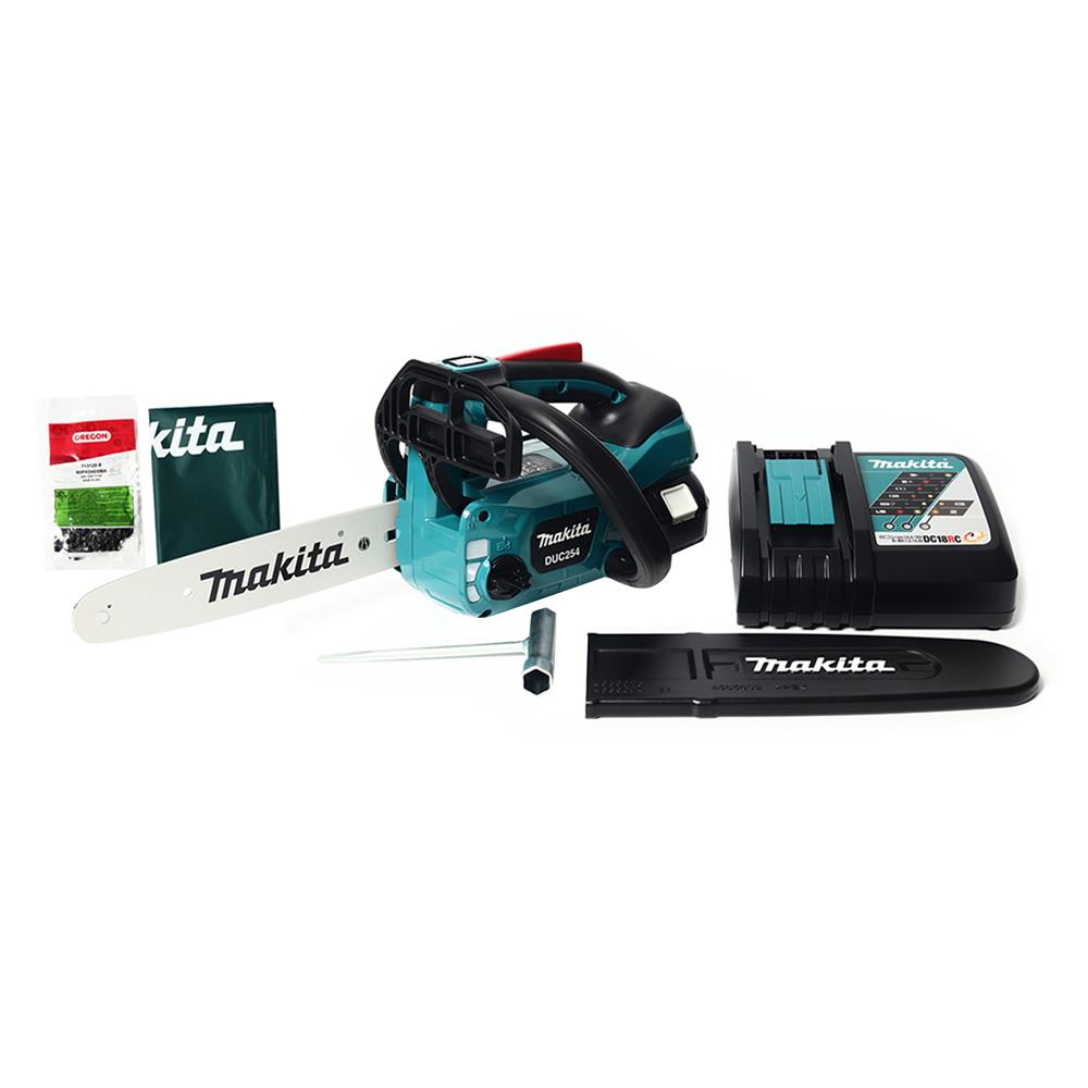 เลื่อยไฟฟ้าไร้สาย (พร้อมแบตเตอรี่) MAKITA DUC254RF 10 นิ้ว 18 โวลต์