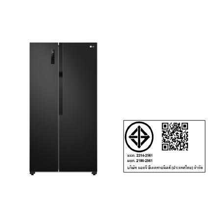 ตู้เย็น SIDE BY SIDE LG GC-B187JBAM.AHBPLMT 18.3 คิว สีดำ_7