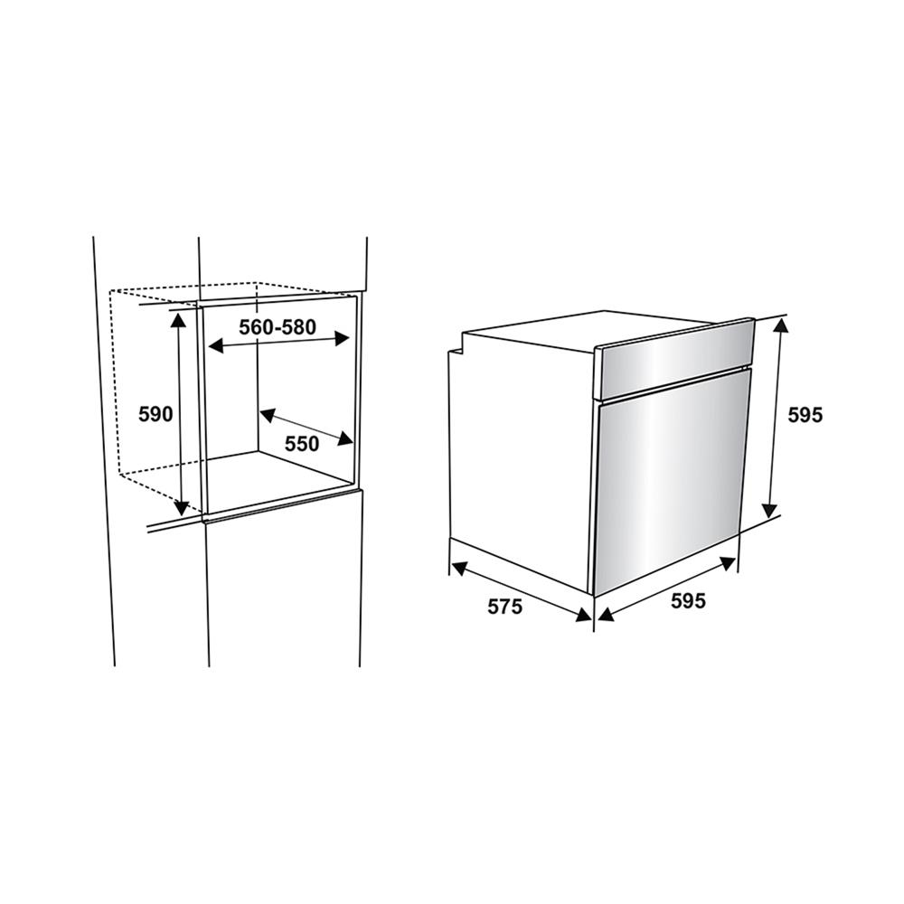 เตาอบฝังดิจิตอล MEX VRM9752B