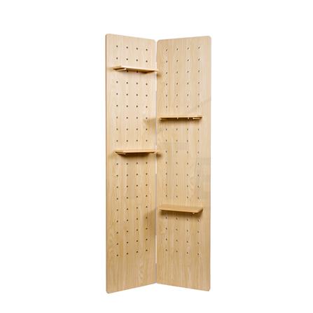 ฉากกั้น 2 บานพับ FASTTECT PMC4517-219-MAPLE สีเมเปิ้ล_0