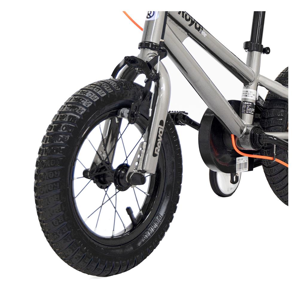 จักรยานเด็ก ROYAL BABY FREESTYLE V2 12 นิ้ว สีเทา