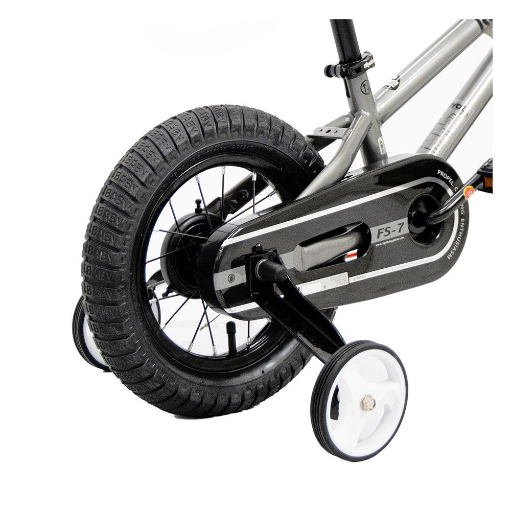 จักรยานเด็ก ROYAL BABY FREESTYLE V2 12 นิ้ว สีเทา