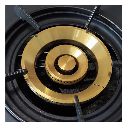 เตาแก๊สตั้งโต๊ะ 2 หัวแก๊ส TECNOSTAR SUPER BLACK 2 G_1