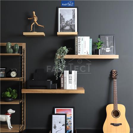 ชั้นแขวนผนัง FASTTECT SS2409-P-WHOAK 90 ซม. สีไวท์โอ๊ค_1