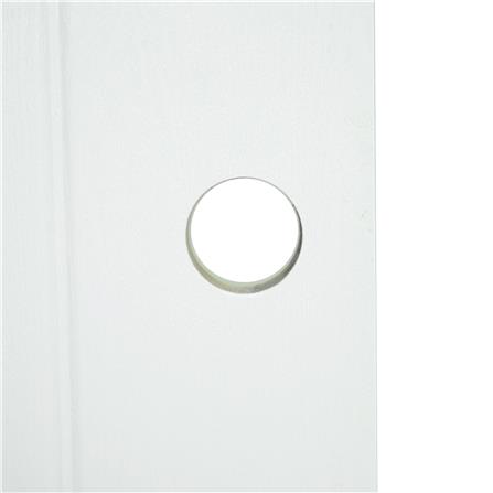 ประตูห้องน้ำ UPVC AZLE PSW20 เกล็ดล่าง 70X200 ซม. สีขาว เจาะลูกบิด_2