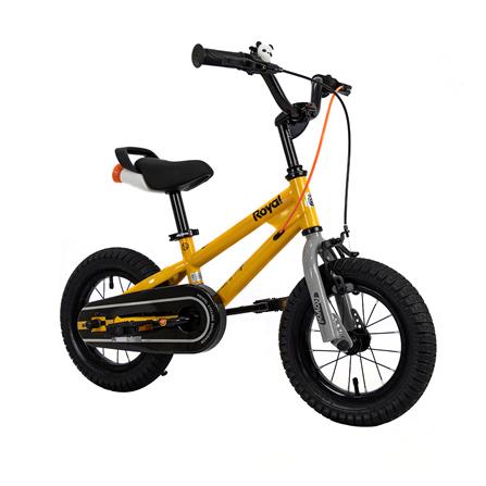จักรยานเด็ก ROYAL BABY FREESTYLE V2 12 นิ้ว สีเหลือง_3