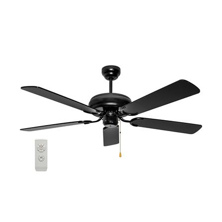 พัดลมไม่มีโคมไฟ CARINI CN35RE 52 นิ้ว สีดำ_0