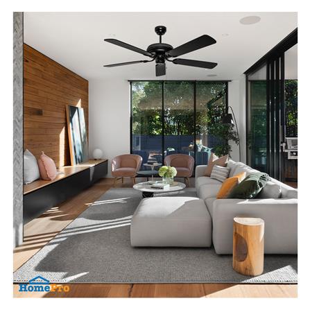 พัดลมไม่มีโคมไฟ CARINI CN35RE 52 นิ้ว สีดำ_2