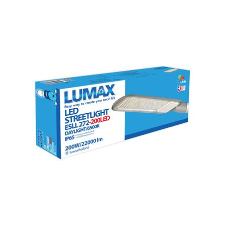 ไฟถนน LED LUMAX 18-A1071 200 วัตต์ DAYLIGHT สีเทา_4