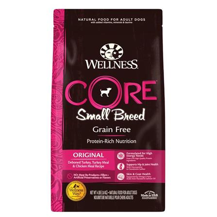 อาหารสุนัข WELLNESS CORE SMALL BREED GRAIN FREE ORIGINAL 1.8 กก.