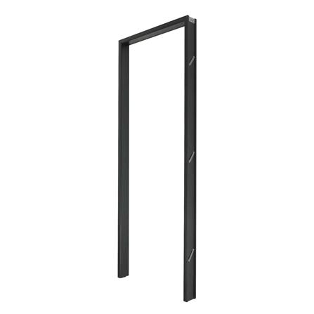 วงกบประตู UPVC AZLE 70X200 ซม. สีโอ๊คดำ_0