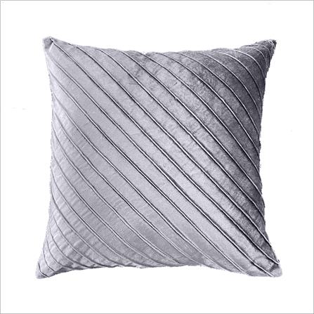 หมอนอิง HOME LIVING STYLE DORA 18X18 นิ้ว สีเทา_0