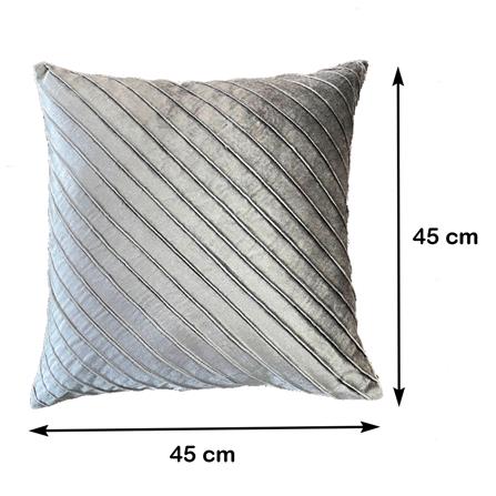 หมอนอิง HOME LIVING STYLE DORA 18X18 นิ้ว สีเทา_7