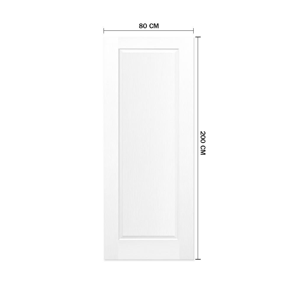 ประตูภายใน HDF METRO BOSA 101 ดารารัตน์ 80X200 ซม. สีรองพื้น ไม่เจาะลูกบิด