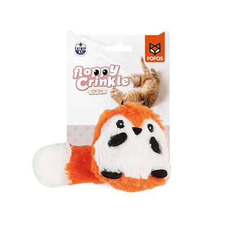 ของเล่นแมว FOFOS FLOPPY CRINKIE CAT TOY FOX_0