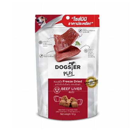 ขนมสุนัข DOGSTER PLAY BEEF LIVER 18 ก._0