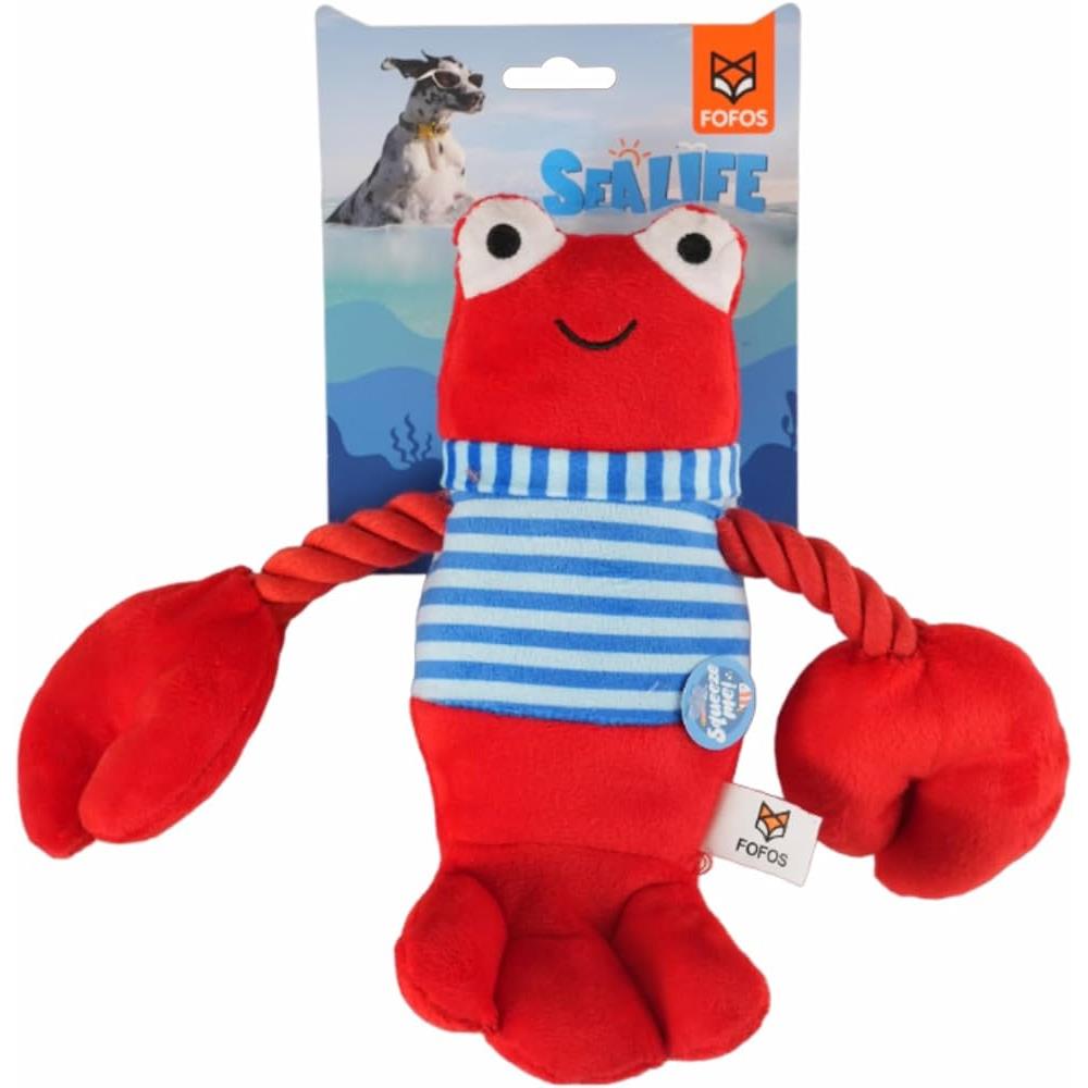 ของเล่นสุนัข FOFOS SEALIFE TOY LOBSTER
