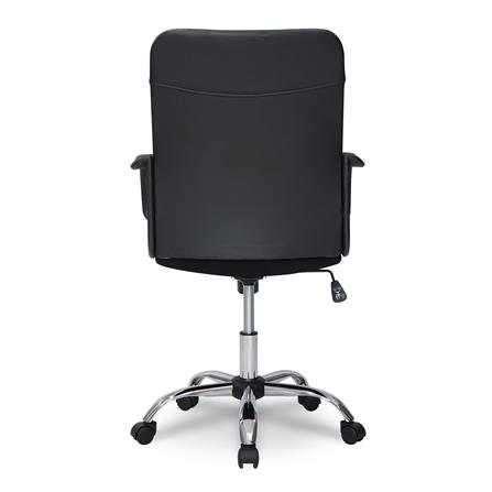 เก้าอี้สำนักงาน SURE DIAMOND PL-1232L PVC สีดำ_5