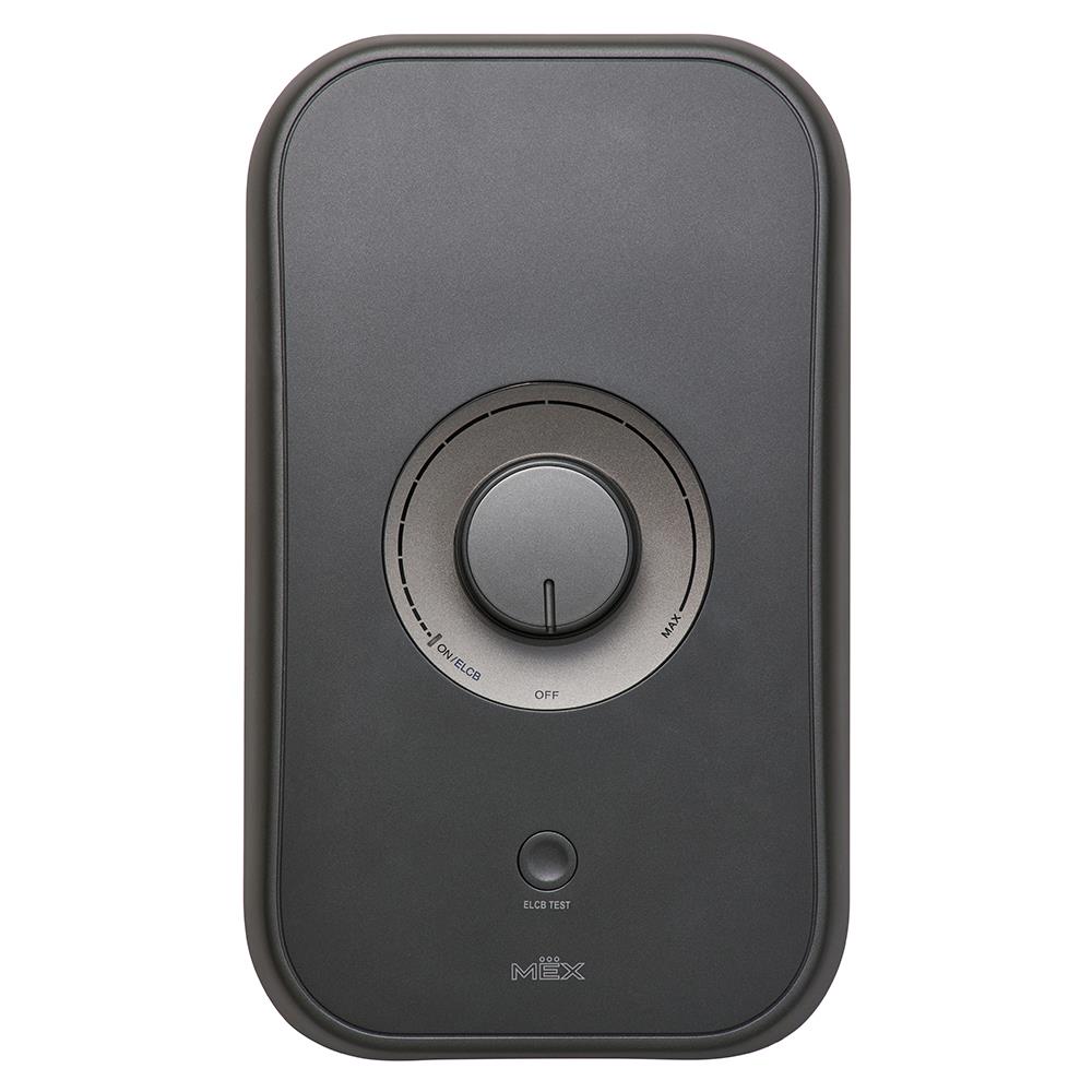 เครื่องทำน้ำอุ่น MEX CODE 6E (MB) S 6000 วัตต์ สีดำ