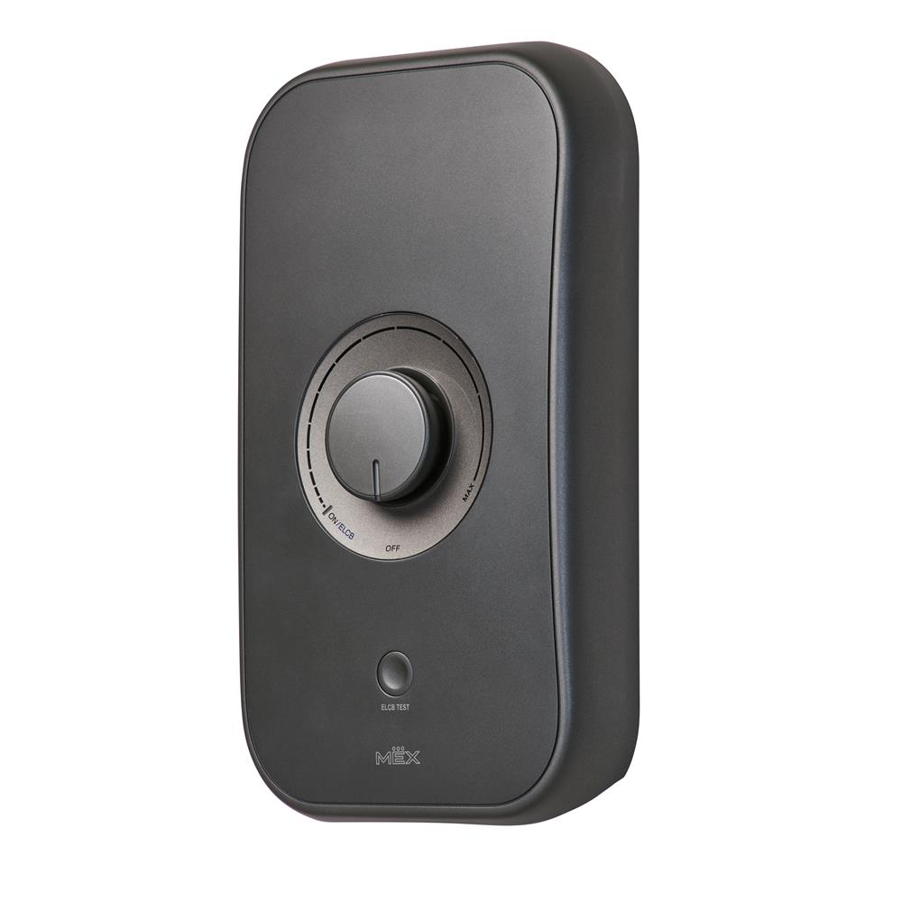 เครื่องทำน้ำอุ่น MEX CODE 6E (RMB) 6000 วัตต์ สีดำ