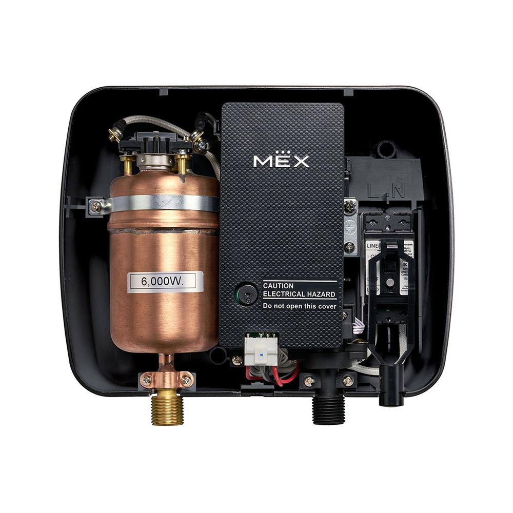 เครื่องทำน้ำร้อน MEX CENTRI 6R (MB) 6000 วัตต์ สีดำ