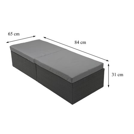 ชุดโซฟาสนาม 4 ที่นั่ง SPRING EXCELLE STRETCH สีดำ_12