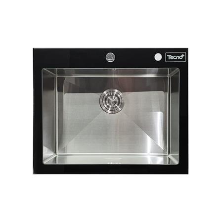 ซิงค์ฝัง 1 หลุม TECNOPLUS 6250 GBS สีดำ_0