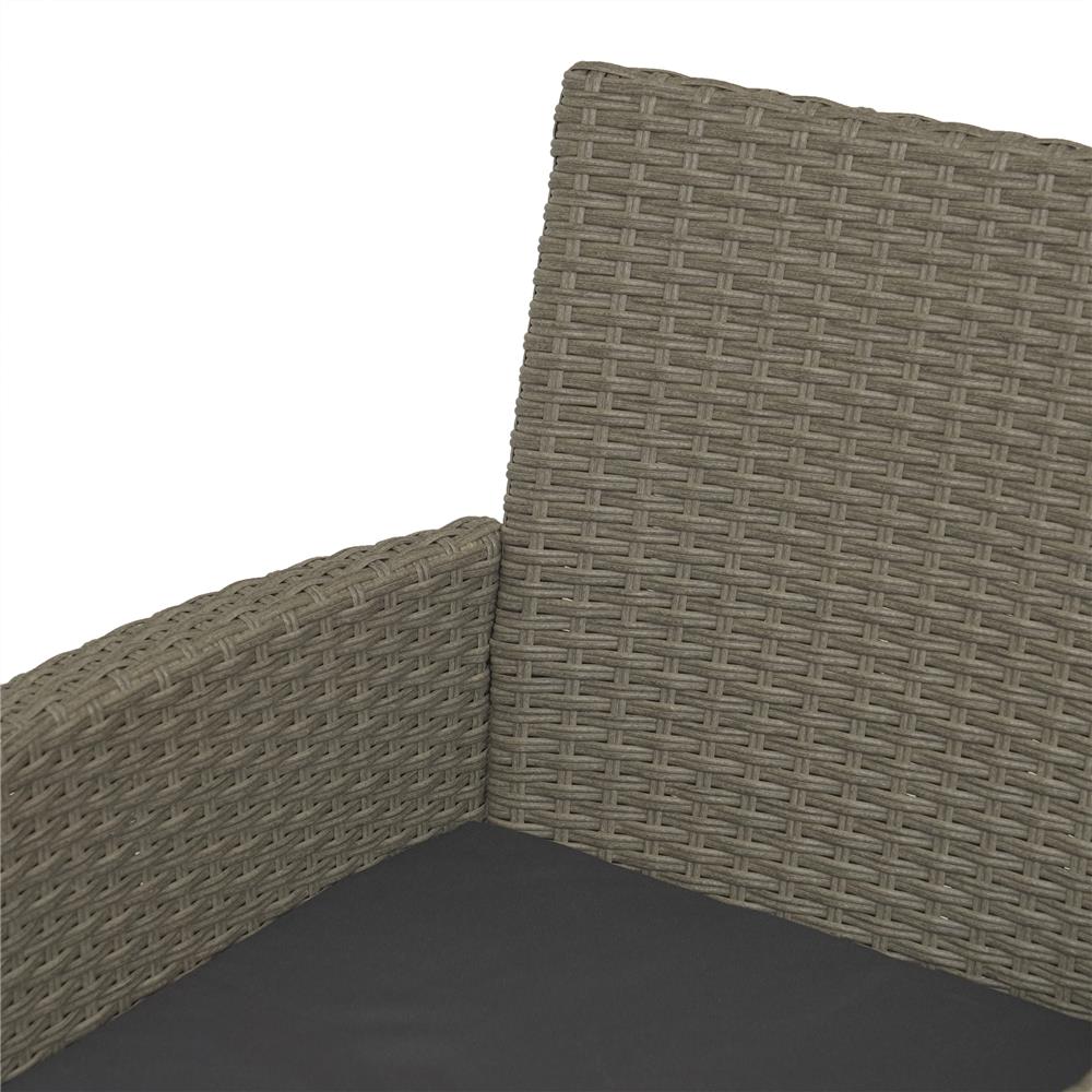 ชุดสนามหวายเทียม 2 ที่นั่ง SPRING MARRON สีเทา